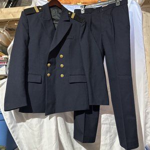 Genuine Vintage German Naval Officer's Uniform Jacket and Pants